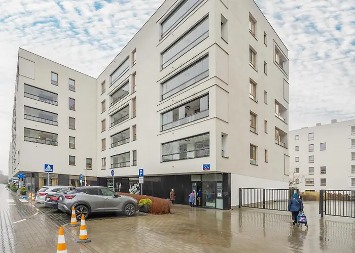 Nowaka-jezioranskiego Modern Comfort By Solarento 公寓 华沙